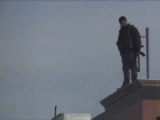 فري برس دمشق قابون انتشار القناصة على أسطح الأبنية  8 3 2012 ج1