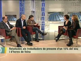 TV3 - Retallades als treballadors de presons, i Erik el Belga, el lladre d'art més famós del món