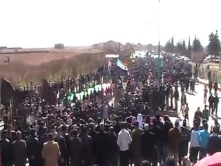 فري برس الحسكهأحرار الدرباسية ـتشييع الشهيد ابراهيم تمر8ـ3ـ2012