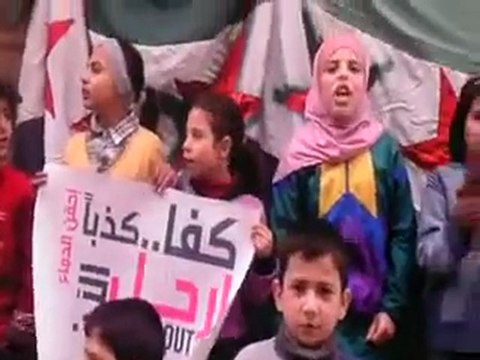 فري برس حمص مظاهرة رائعة لا اطفال باب الدريب 8 3 2012 ج2