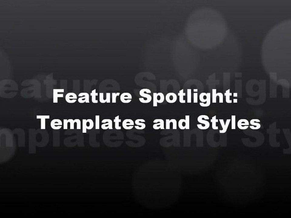 NShape - Feature Spotlight Templates and Designs