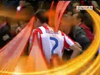 اهداف الشوط الاول بين أتليتيكو مدريد وبشكتاش 0/3