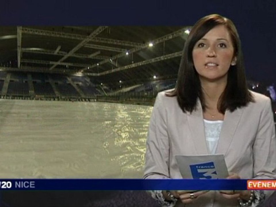 Nice : le palais des expos se transforme en patinoire