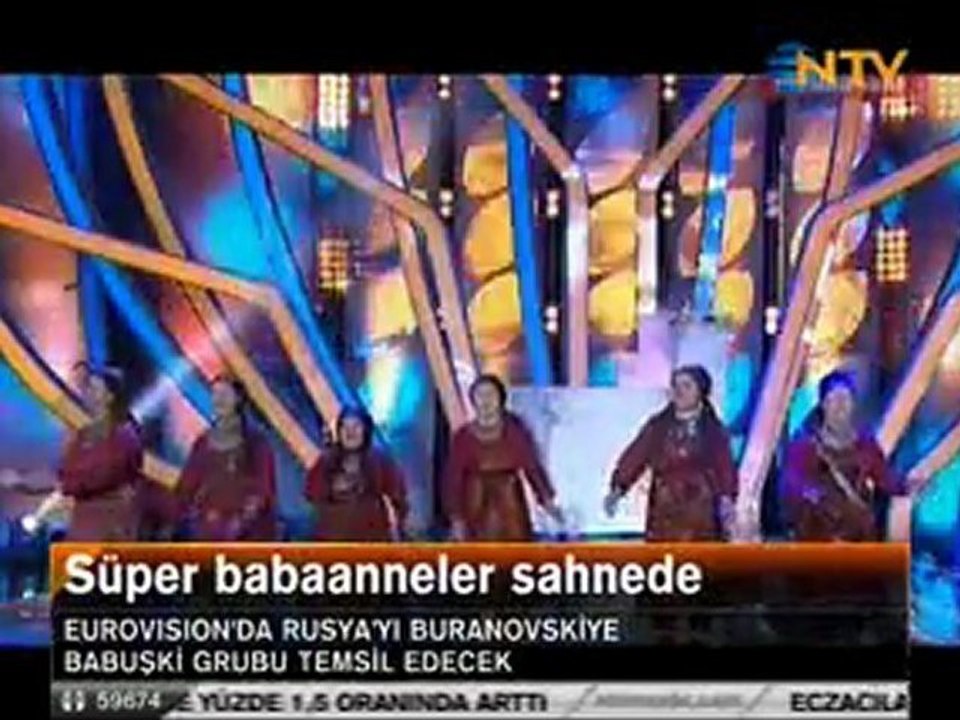 Rusya'yı Eurovision'da nineler temsil edecek