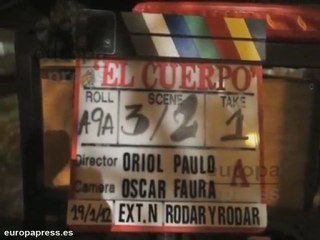 Rodaje de 'El Cuerpo' en Barcelona