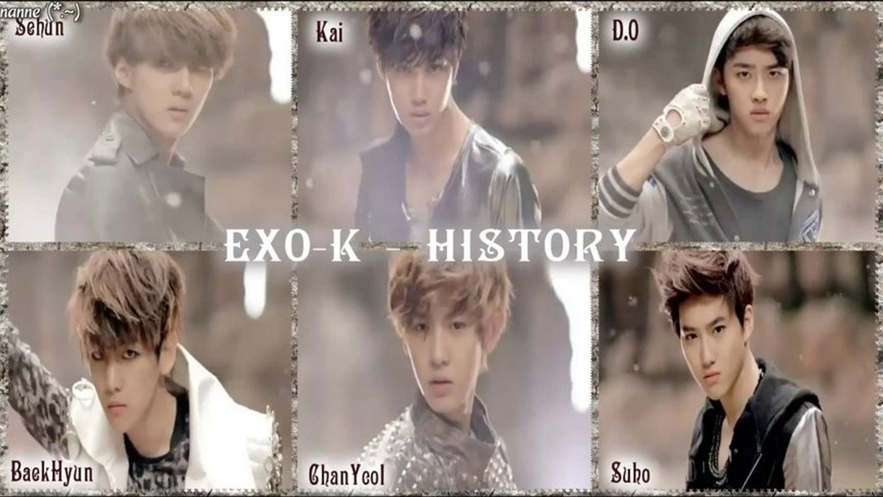 [Full HD] EXO-K  -  HISTORY [german sub]