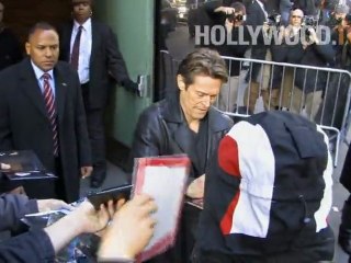 Willem Dafoe Does Good Morning America