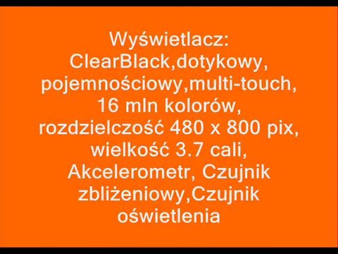 Nokia lumia 800 w orange