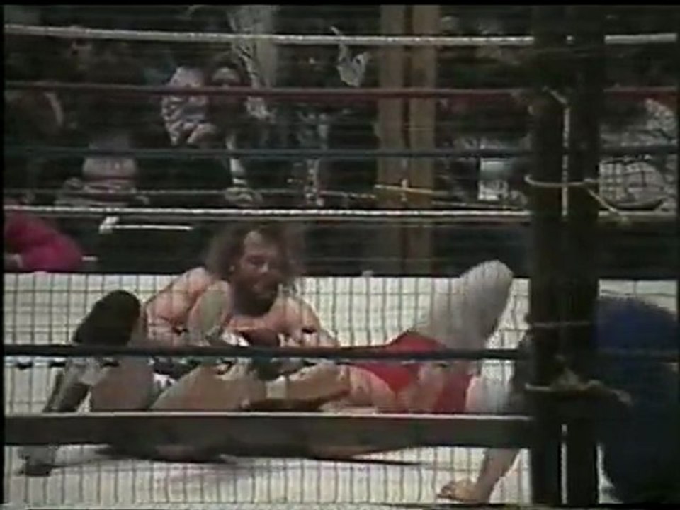 Machoman vs Jerry Lawler nella International Championship Wrestling (commento ITALIANO) RARITA'