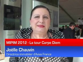 MIPIM 2012 : Les travaux de la tour Carpe Diem avancent