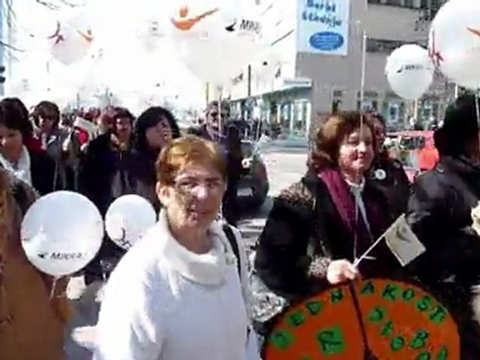 Mulheres pedem igualdade na Bósnia