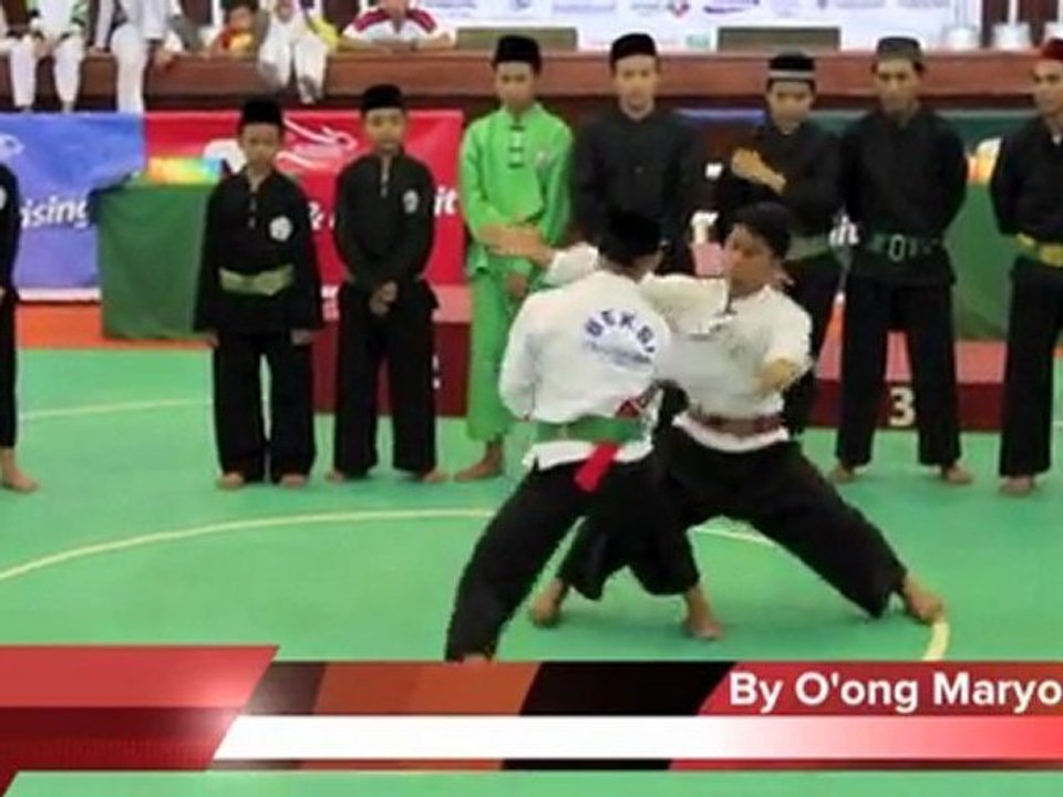 PENCAK SILAT BEKSI DEMO AT SEA GAMES 26 JAKARTA 2011