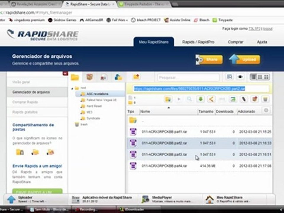 Tutorial para as postagens de gustavo