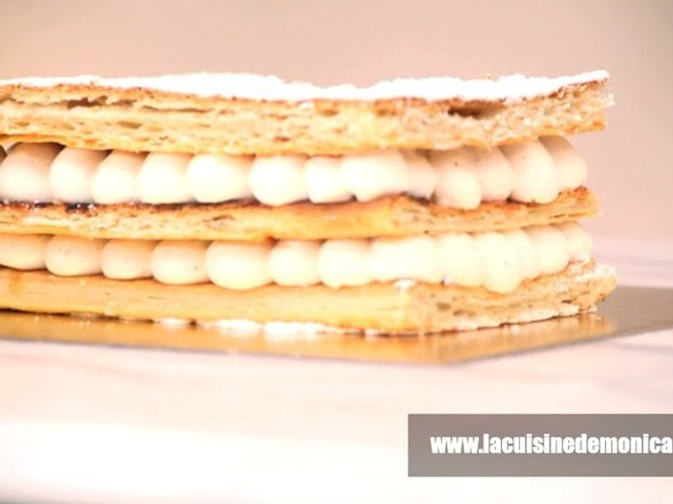 Mille-Feuille crème mascarpone vanille bourbon
