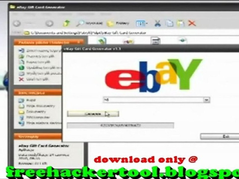 Free eBay Gift Card & Coupon Generator 2012