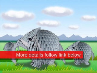 3D Origami Afican Elephant