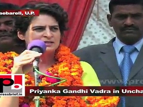 Priyanka Gandhi Vadra in Unchahar talks about the importance of UP assembly polls