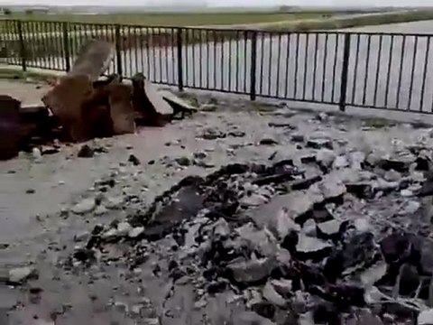 فري برس قصف جسر التويني في سهل الغاب ريف حماه