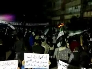 فري برس حمص مسائية القصور  لو نعد نودع الشهيد 8 3 2012