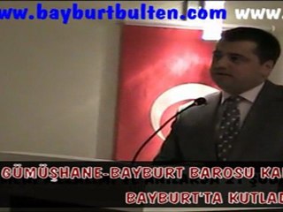 Baro kadınlar gününü Bayburt'ta kutladı