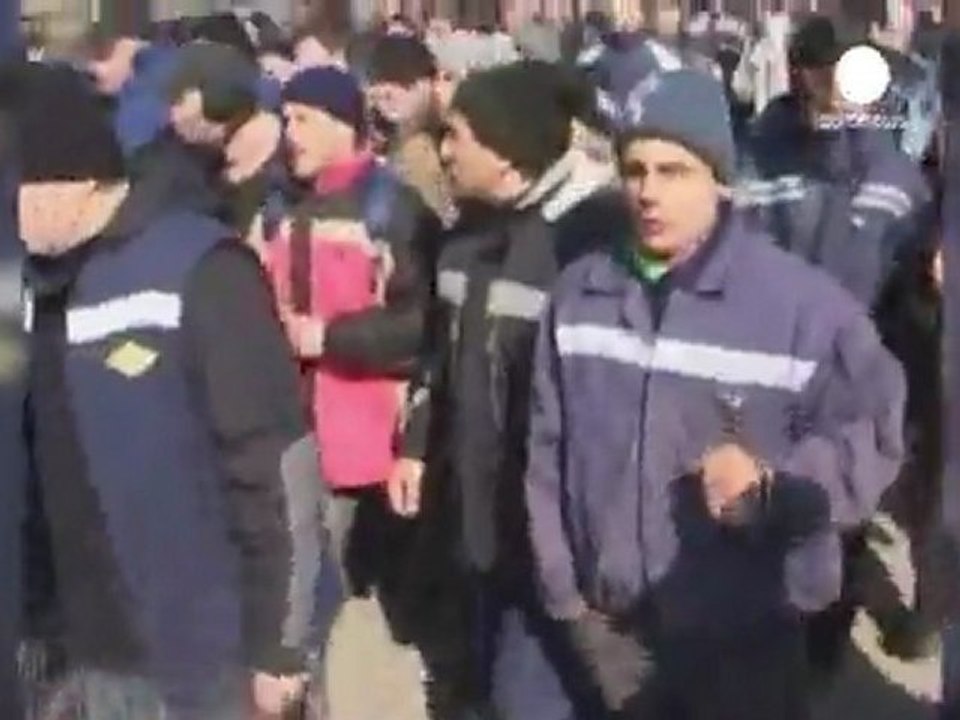 Cinco mil mineros reclaman en Rumanía la subida...