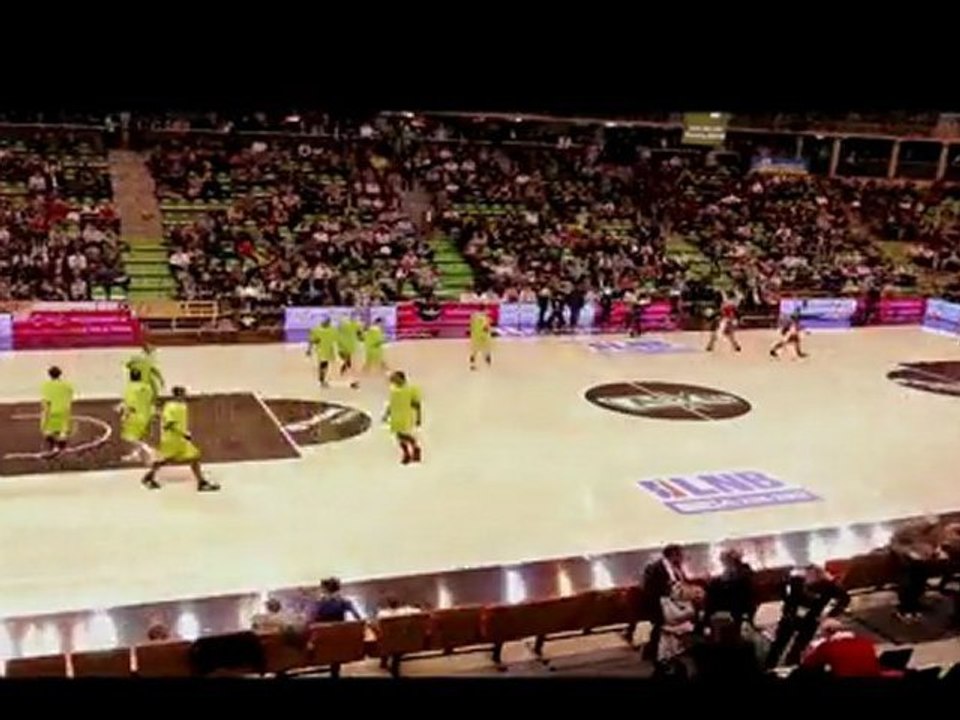 Asvel-Cholet 2012 Time-lapse à l'Astroballe de Villeurbanne
