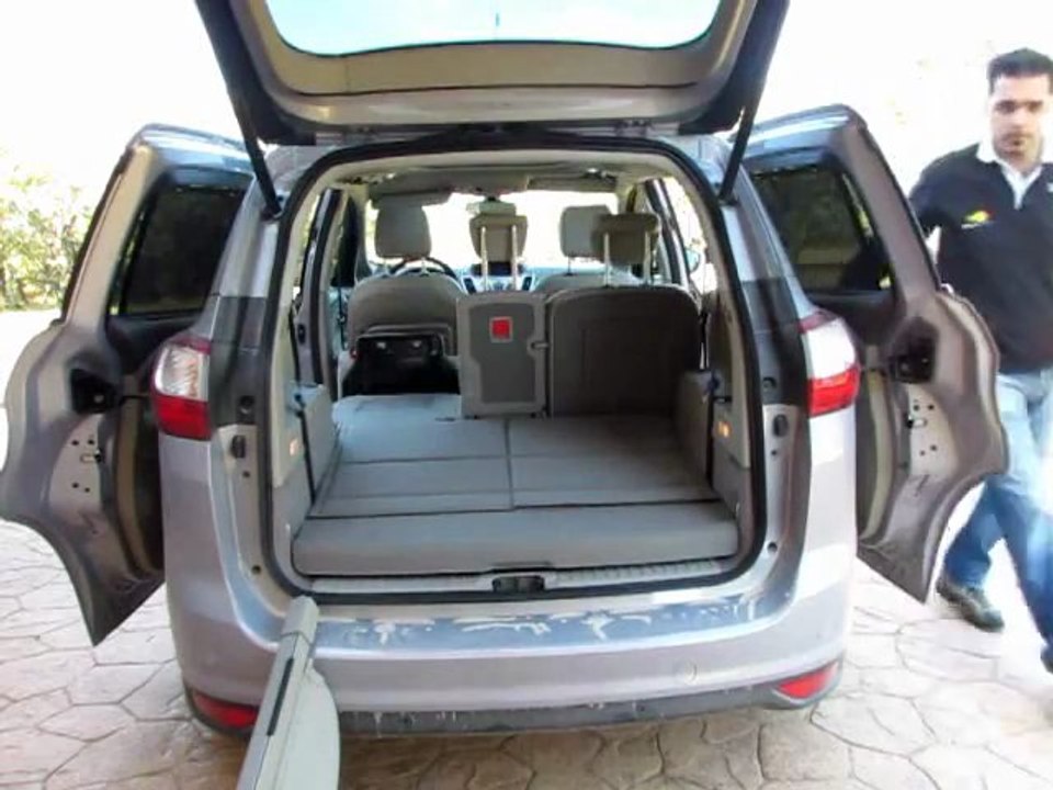 Vídeo-prueba: Asientos del Ford Grand C-Max