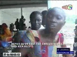 Constat sur le dispatching des vivres dans les sites