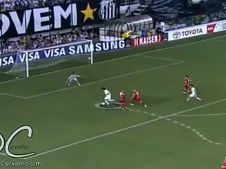 NEYMAR 65metros 31kmh (Santos 3x1 Internacional)