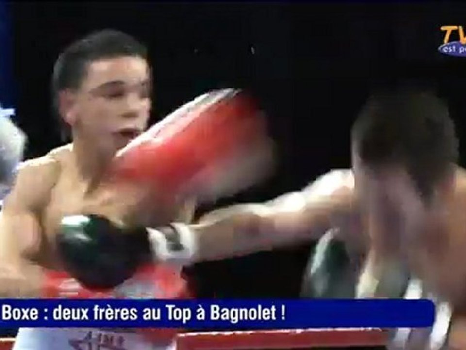 Boxe : les frères Oubaali au Top à Bagnolet !