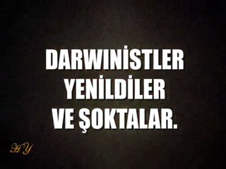 EVRİM PANELİ CEVAP 1 - DARWİNİSTLER YENİLDİLER VE ŞOKTALAR
