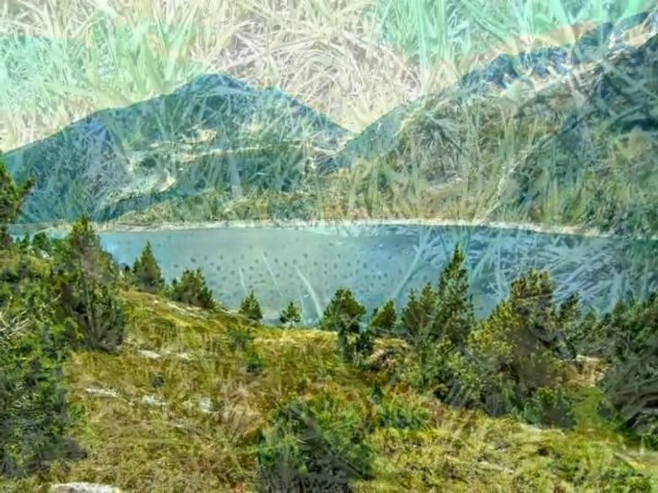 pêche sur le lac du lanoux dans les Pyrénées