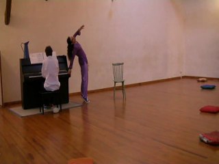 "Exercices de Temps pour Corps et Piano" Création 2011