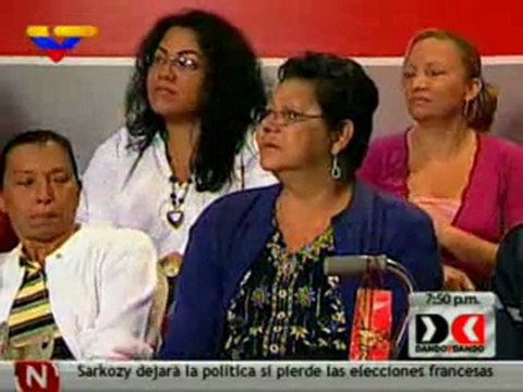 (VIDEO) Dando y Dando Mujeres venezolanas analizan avances del genero en la Revolución 08.03.2012 2/2