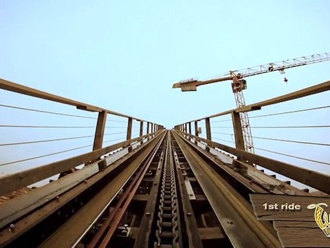 Première vidéo onride de Wodan Timbur Coaster à Europa Park