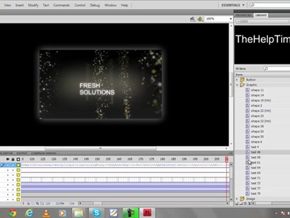 Easily Edit flash templates