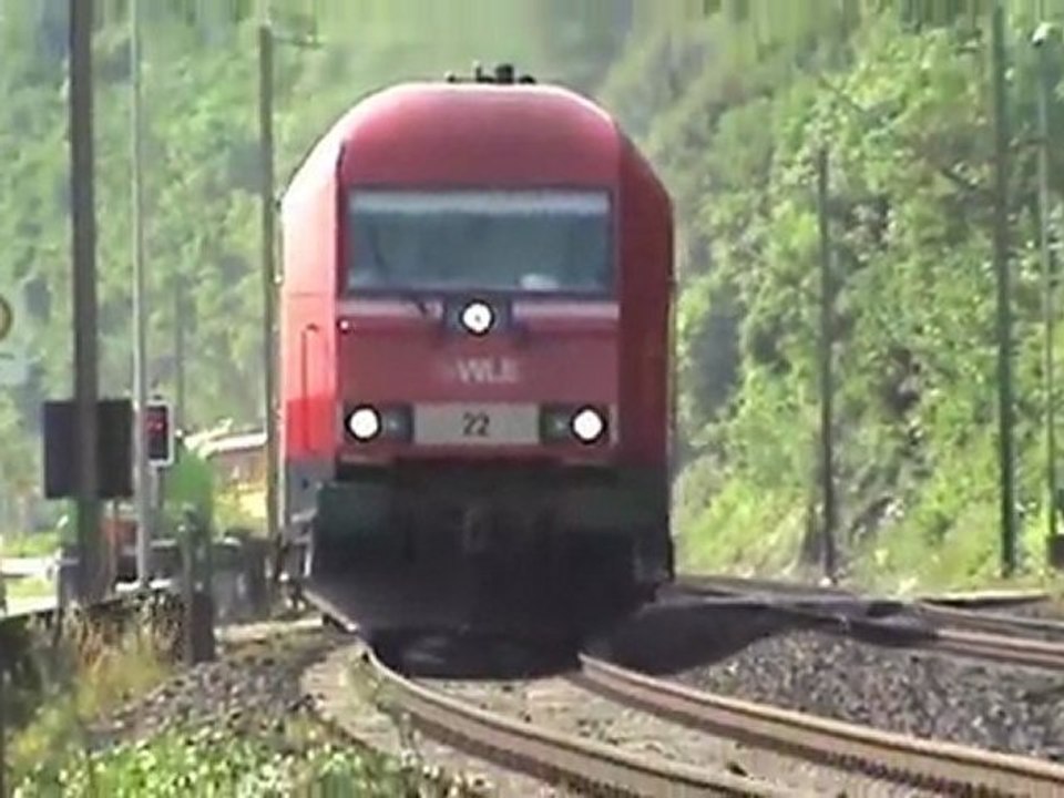 WLE Siemens ER20, 2x BR101 bei Kaub am Rhein