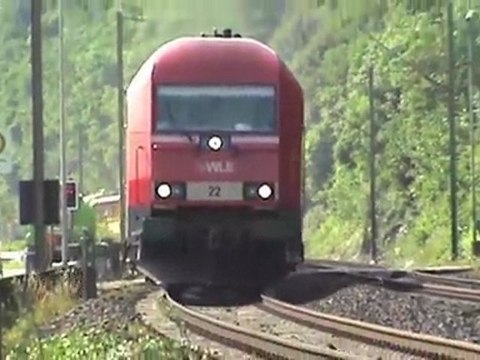 WLE Siemens ER20, 2x BR101 bei Kaub am Rhein