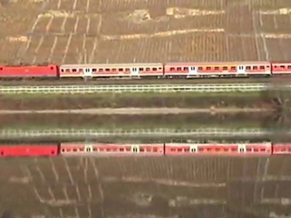 Weinberg Einspurbahn, 2x BR151, 2x BR143, BR425 Winningen Dieblich Mosel