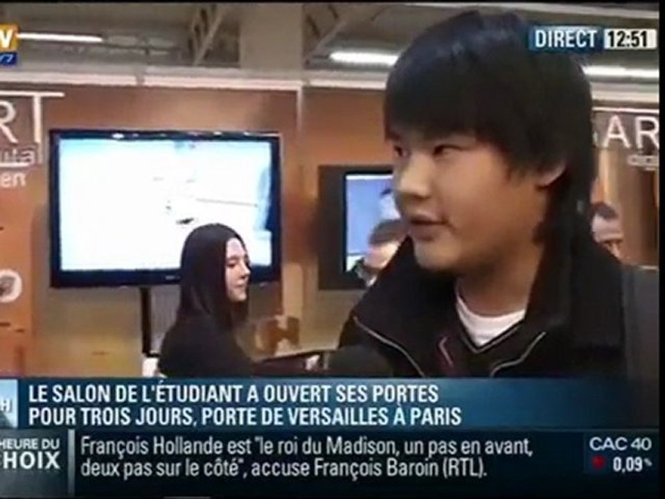 BFMTV - SALON ETUDIANT PART 2 (Presse 2012)