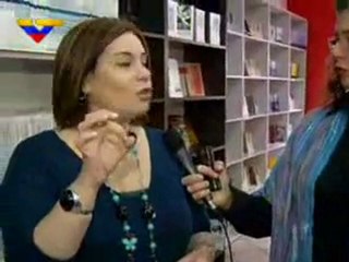 (VIDEO) Contragolpe FILVEN 2012  Christhian Valles Directora Centro Nacional del Libro 08.03.2012  1/3