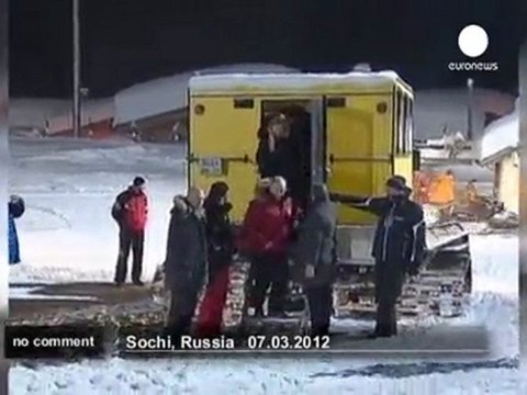 Vladimir Putin and Dmitry Medvedev hit the... - no comment