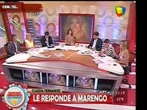 Pronto.com.ar Cruce entre Claudia F y Marengo