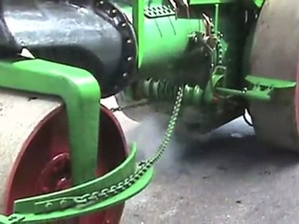 Dampfrundum Flensburg 2009 Dampfwalze Aveling - Barford