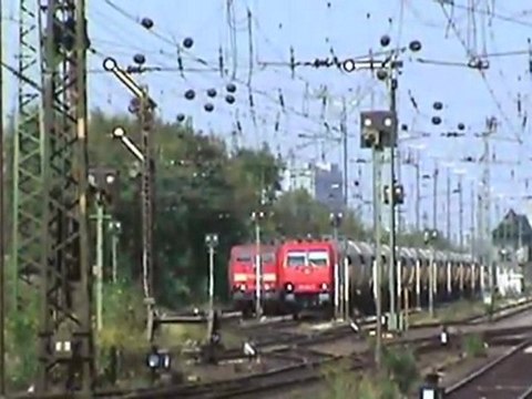 HGK Mak BR240, VEB V100, 2x BR151, 2x BR101, BR145, BR294 Rbf Köln Eifeltor