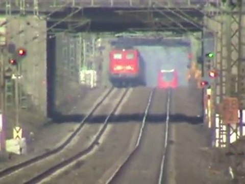 WLB Taurus, BR155, BR140, BR185, 2x BR143 und Straßenbahnen Bonn Villich - Müldorf