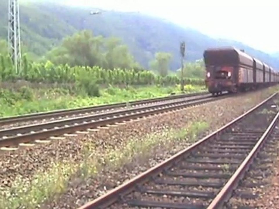 V100, 2x BR189, BR181 3x BR143 Bf Winningen a.d. Mosel
