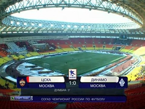ЦСКА - Динамо, 34-й тур,2 тайм