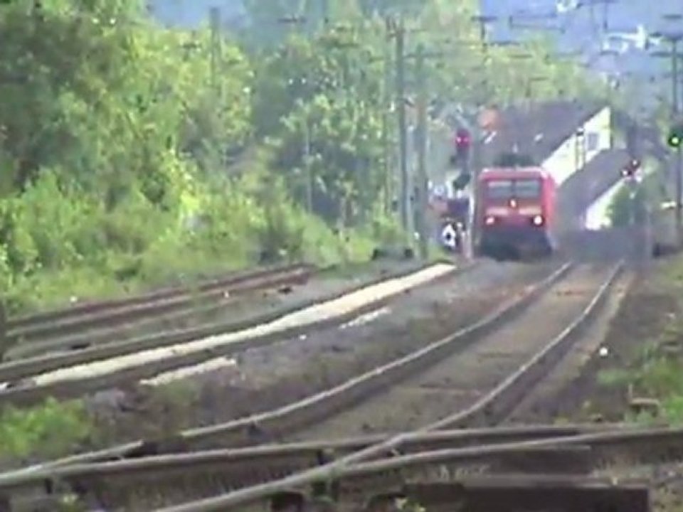 Ers br189, sncf prima, 2x br185, br143 zwischen unkel und rheinbreitbach