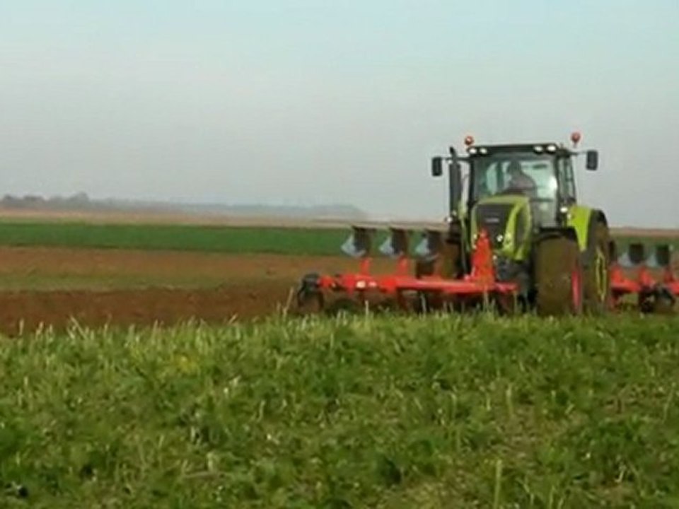 Claas axion 830 labour hiver 3AV+6AR
